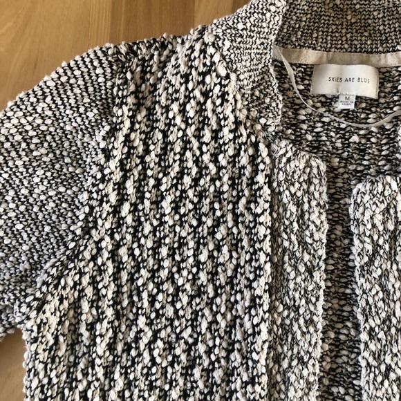 Skies Are Blue Ollie Textured Cardigan Size M - Picture 2 of 8